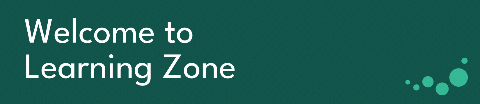 Welcome to Learning Zone